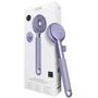 Звукова світлодіодна щітка для тіла GESKE Sonic LED Full-Body Brush&Intensive Exfoliator 9в1 purple