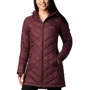 Куртка Columbia Heavenly™ Long Hooded Jacket 1738161-671 44 зимова бордова з капюшоном