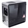 Корпус QUBE Eagle Silver (QBX3M_WSNU3): Материал передней панели алюминий