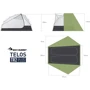 Палатка Sea to Summit Telos TR2 Plus, Fabric Inner, Sil/PeU, Green (STS ATS2040-02170402) фото 13