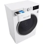 Пральна машина LG F2J6HM1W: Завантаження білизни (прання), кг 7
