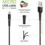 Кабель Intaleo USB Cable microUSB 3m Black (CBFLEXM3): Тип USB Cable - microUSB
