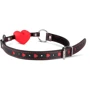 Силиконовый кляп в виде сердца Whipped - Heart Ball Gag