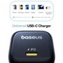 Зарядное устройство Baseus USB-C Wall Charger GaN 1C 45W Black (P10176800123-00) фото 6
