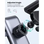Держатель Ugreen Round Car Holder Air Vent LP274 Gravity Black (30401) фото 5