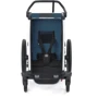 Коляска мультиспортивна Thule Chariot Cross 1 Majolica Blue TH10202021: Ширина шасі 65 см