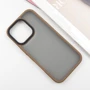 Чехол для iPhone Mobile Case TPU+PC Metal Buttons Gold for iPhone 16 Pro: Тип чехла накладка на заднюю часть