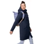 Пуховик Jack Wolfskin Cold Bay Coat W 1113031-1910 40 темно-синий зимний с капюшоном длинный: Сезон Зима