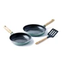 Набір сковорідок GreenPan Mayflower 20+24 см + лопатка з прорізами (CC001570-001)