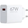 Зарядний пристрій Xiaomi Wall Charger USB 67W HyperCharge White (BHR07SKEU)