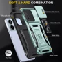 Чехол для телефонов Mobile Case Camshield Army Ring Light Green for Xiaomi Redmi Note 13 4G: Материал TPU (термополиуретан) и поликарбонат