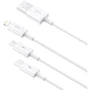 Кабель Baseus USB Cable to Micro USB/Lightning/Type-C Superior Series Fast Charging Data 3.5A 1m White (P10320105221-00) фото 8