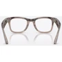 Смарт-окуляри Ray-Ban Meta Wayfarer Shiny Warm Stone- Transitions Clear/Watermelon Red size M (RW4006 6705P5 50-22) фото 3
