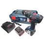 Шуруповерт аккумуляторный Bosch GSR 18 V-LI (060186030H): Тип инструмента безударный