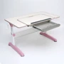 Парта SingBee Q-Assembly U Pink + Книжная полка SBS-610 (SBS-603-PK + SBS-610): Ширина, см 70