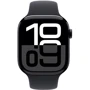 Apple Watch Series 10 42mm GPS Jet Black Aluminum Case with Black Sport Band - S/M (MWWE3QH/A) UA: Экран OLED LTPO3 (989 кд/м²) с технологиями Always-On Retina / 374x446 пикселей / защитное стекло Ion-X повышенной прочности