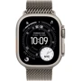 Apple Watch Ultra 3 GPS + Cellular 49mm Natural Titanium Case with Natural Titanium Milanese Loop - Medium (MEWY4)