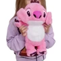 Мягкая игрушка ночник Bambi Дышащий Стич pink (2313-30 pink): Особенности звуковое сопровождение