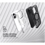 Чохол для iPhone LAUT CRYSTAL MATTER X MagSafe Clear/Black (L_IP24B_CMX_UB) для iPhone 16 Pro фото 7