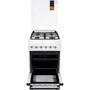 Плита комбінована Ardesto FSC-F5060PW: Кількість газових конфорок 4