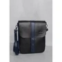 Мужская сумка-планшет The Wings Mini Bag черно-синяя (TW-Mini-bag-m-black-blue-ksr): Пол Мужской