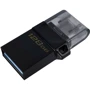 USB-флешка Kingston 128GB DataTraveler MicroDuo USB 3.2/microUSB Black/Silver (DTDUO3G2/128GB): Стандарт USB USB 3.2 / Micro USB