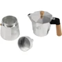 Кавоварка гейзерна Bergner Coffee & tea lovers 300 мл (BG-38197-MM): Колір нержавеющая сталь