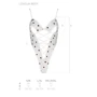 Эротическое боди Passion LOVELIA BODY white XXL/XXXL