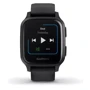 Смарт-часы Garmin Venu Sq Music Fitness Watch Black with Slate Bezel (010-02426-10): Тип гаджета Взрослые смарт часы
