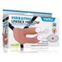 Двойной полый страпон с вибрацией LoveToy Vibrating Unisex Hollow Double Penetrator