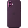 Чехол для iPhone Apple iPhone 16 Plus Silicone Case with MagSafe - Plum (MYYD3ZM/A): Материалы Силикон
