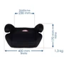 Автокрісло-бустер Capsula JR4 Black (774010.): Група 2-3