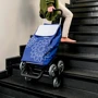 Сумка-візок Gimi Tris 56 Floral Blue: Об'єм 56 л