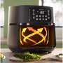 Фритюрница Philips XXL Connected HD9285/96: Материал корпуса пластик