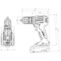 Шуруповерт Metabo BS 18 L BL Q MetaLoc (602327840): Тип патрона быстрозажимной