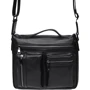 Мужская сумка мессенджер Ricco Grande черная (K16362-black)