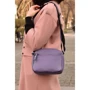 Женская сумка через плечо ARTiS Bags фиолетовая (1728510): Фактура Матовая, Зернистая