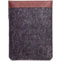 Gmakin Case Slim Felt Two Buttons Brown/Black (GM64-12) for MacBook 12": Тип чехла чехол-папка
