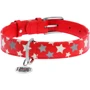 Ошейник Collar Glamour с узором Звездочка Светящийся с QR паспортом 38-49 см 25 мм красный (4823089301341): Производитель Collar