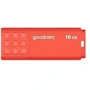 USB-флешка GOODRAM 16GB UME3 USB 3.0 Orange (UME3-0160O0R11): Объем памяти 16 GB