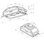 Витяжка Minola HBI 52042 BL 700 LED: Матеріал корпусу металл