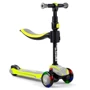 Самокат Best Scooter серо-салатовый (JS-20815)