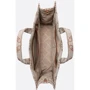 Сумка жіноча Michael Kors Gigi Large Empire Logo Jacquard Tote Bag бежева (30S3G3GT3J969): Фактура Ткана