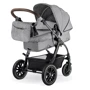 Универсальная коляска 3 в 1 Kinderkraft Moov Gray Melange (KKWMOOVGRYM0NC) фото 8