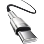 Кабель Baseus Cable USB-C to USB-C Cafule Metal 100W 2m Black (CATJK-D01) фото 3