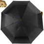 Парасолька жіночий напівавтомат Fare чорний (FARE5529-black-gold) фото 6