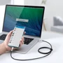 Кабель Baseus Cable USB-C to USB-C Cafule Metal 100W 1m Green (CATJK-C06) фото 8