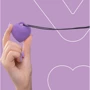 Мини-вибратор FairyGasm PleasureStone violet