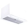 Вытяжка Weilor  PBSR 52651 GLASS WH 1300 LED Strip фото 11