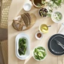 Салатник ІКЕА IKEA 365+ білий 9 см 2 шт (802.829.96): Розміри, см 9х3